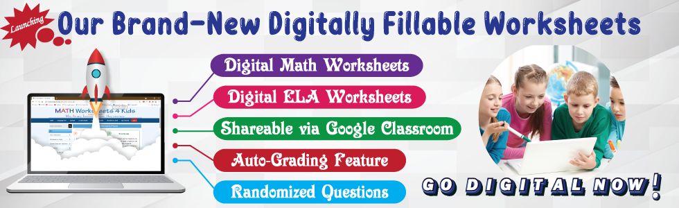Digitally Fillable Worksheets