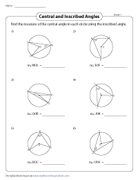 Finding the Central Angle