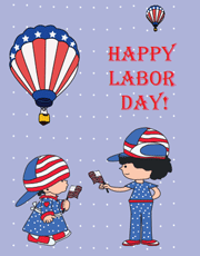 Creating a Labor Day Greeting Card