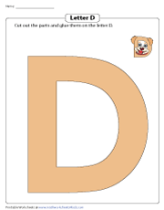 Letter D Craft