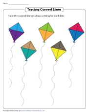Tracing the Curves of the Kite Strings